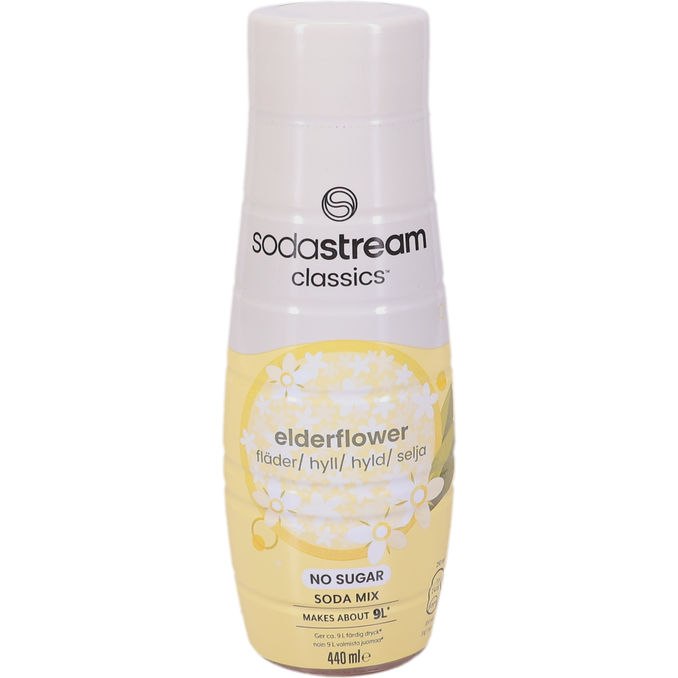 Sodastream Sukkerfri Hyldeblomstdrik