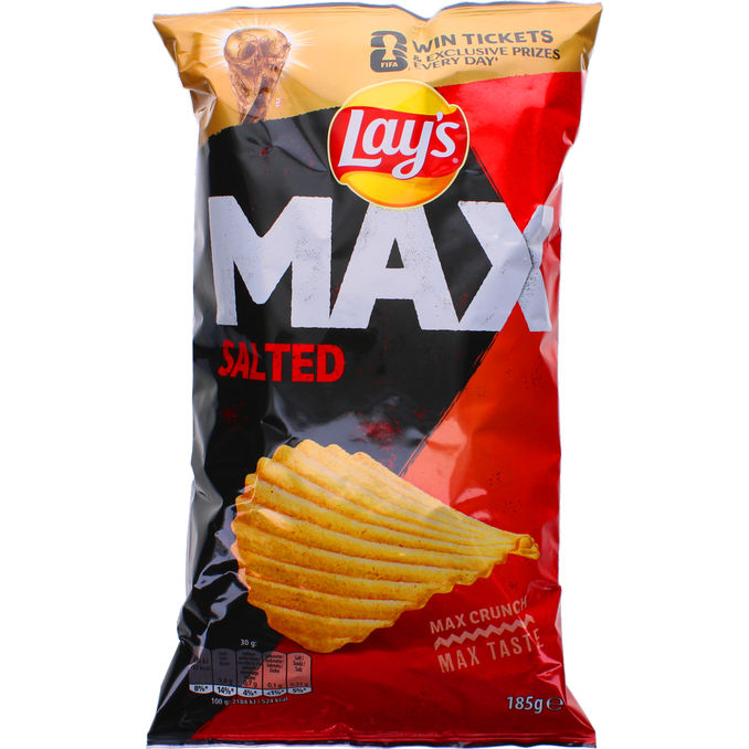Perunalastut Lay's Max Salted