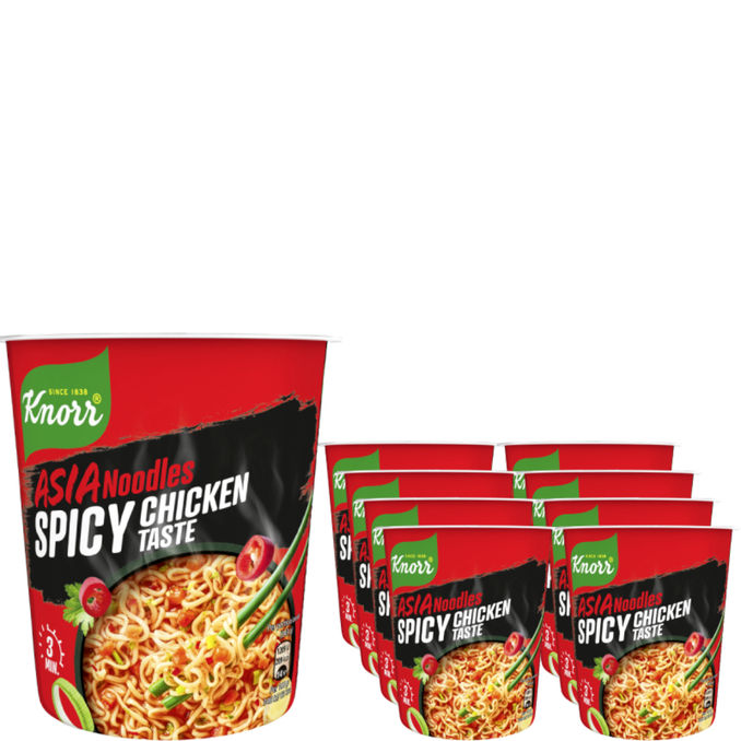 Snack Pot Asia Spicy Chicken 8-pak