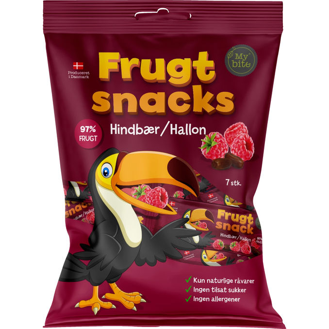MyBite Frugtsnacks Hindbær