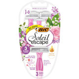 Bic Soleil Escape Skrabere 3-pak