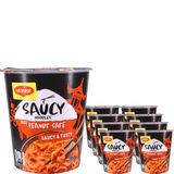 Pikanuudelit Maggi Saucy Noodles Peanut Saté 8-Pack