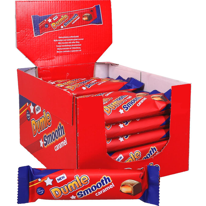 Fazer Suklaapatukka Dumle Smooth Caramel 35-pack