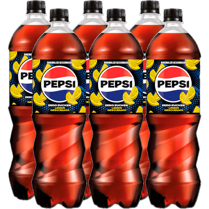 Pepsi Zero Lemon, 6er Pack (EINWEG) zzgl. Pfand