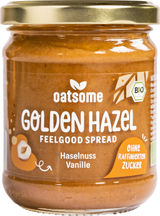 Mindestens haltbar bis: 30.04.2026 Oatsome BIO Haselnuss Vanille Creme