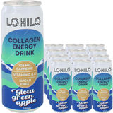 Bedst før: 08.05.2026 Lohilo Collagen Green Apple Energidrikke 24-pak