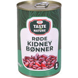 Bedst før: 31.12.2026 Taste Of Nature Røde Kidneybønner 400g