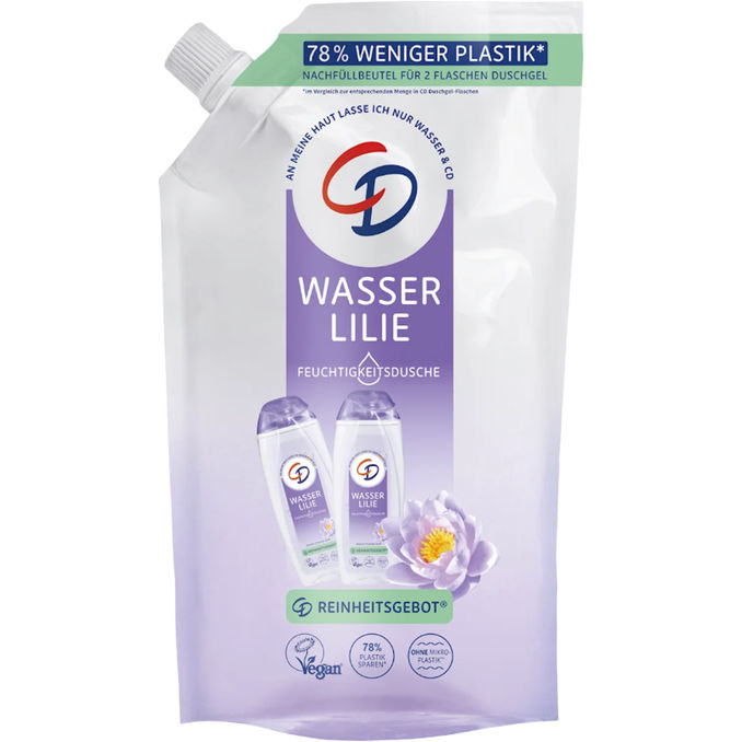 CD Duschgel Wasserlilie Nachfüllpack