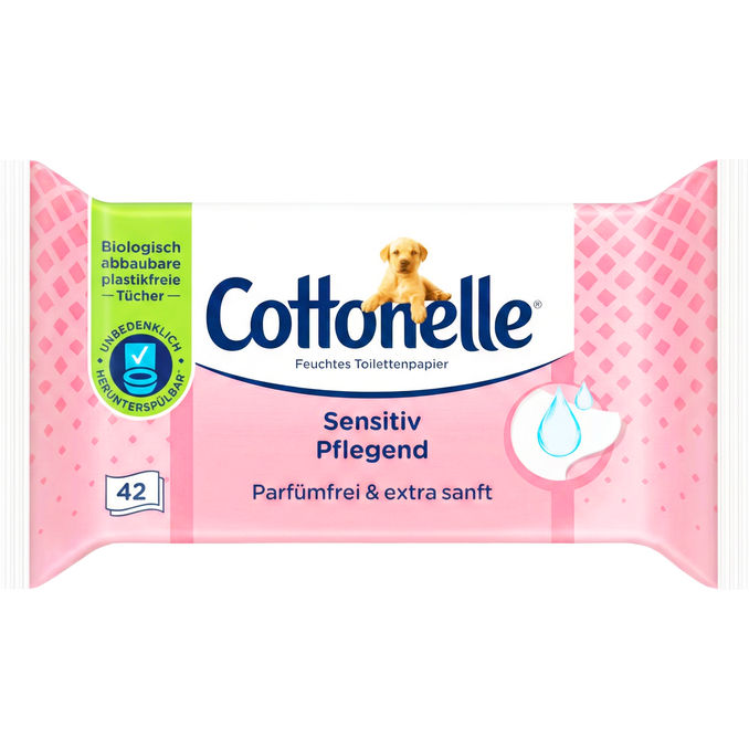 Cottonelle Feuchttücher Extra sanft & parfümfrei