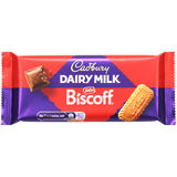 Cadbury Vollmilchschokolade mit Keks