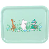 Moomin Bricka Mumin Sommar Grön 36x28 cm