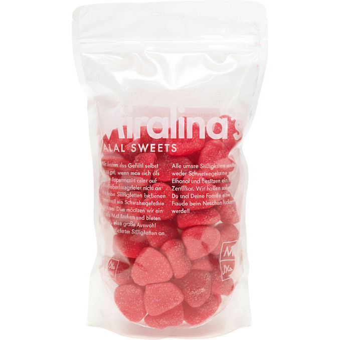 Miralina's Halal Sweets Schaumzucker Herzen