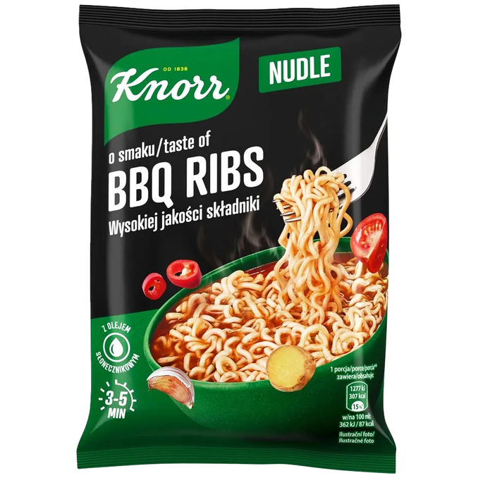 Knorr Asia Nudeln BBQ Ribs