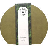 Studio Round North Bordstablett Moss & Sand 4-pack
