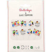 Cake Toppers 8-pak