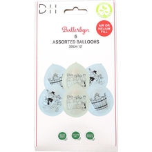 Bullerbyen Balloner 30 cm 6-par