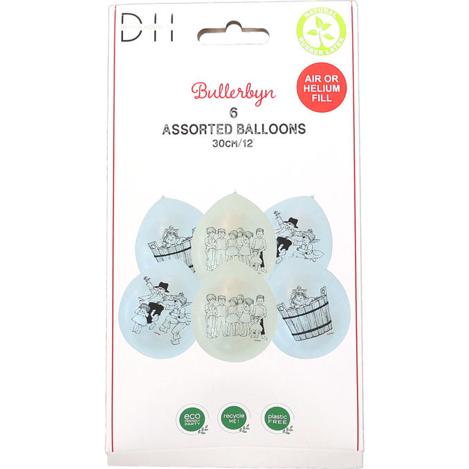 DesignHouse 95 Ilmapallot Melukylä 6-pack