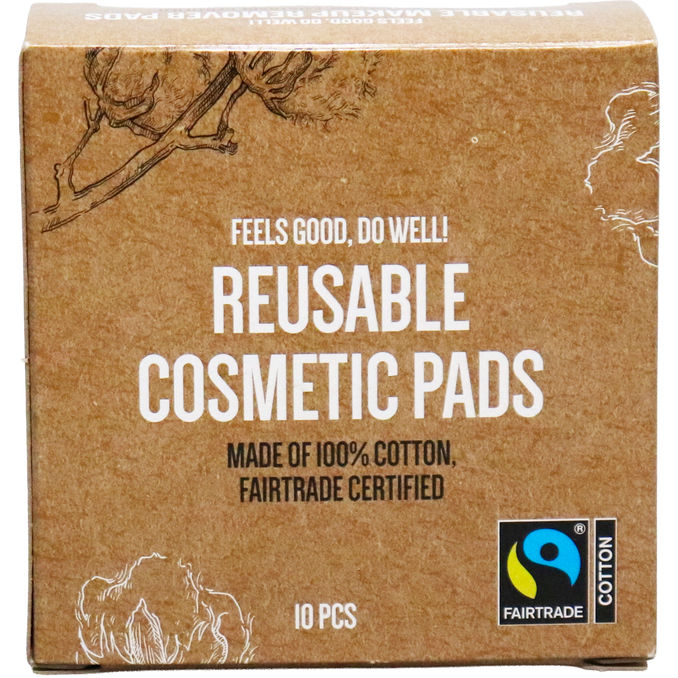 Fairtrade Make-Up Entferner Pads Baumwolle