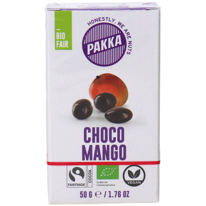 Pakka BIO Schoko-Mango mit Fairtrade Kakao