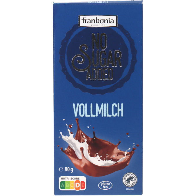 Frankonia Vollmilchschokolade Ohne Zuckerzusatz