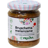 Pralina Aubergine Bruschetta Glas