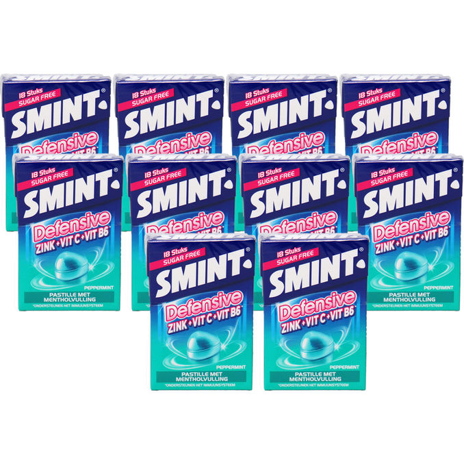 Smint Pfefferminz Pastillen, 10er Pack