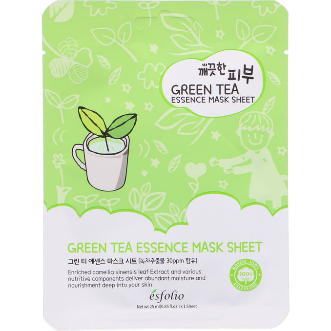 Esfolio Ansiktsmask Green Tea Essence