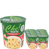 Bedst før: 07.05.2026 CHE Snackpasta Pasta Carbonara 8-pak