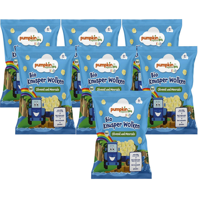 Pumpkin Organics BIO Reissnack, 7er Pack
