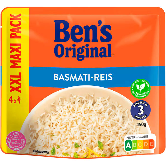 Ben's Original Express Basmatireis, Maxi Pack