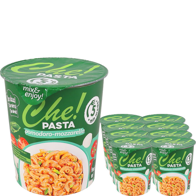 CHE Snack Pot Pasta Pomodoro Mozzarella 8-pack