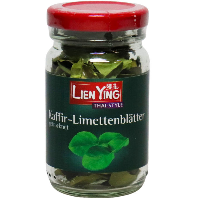 LIEN YING THAI STYLE Kaffir-Limettenblätter Getrocknet