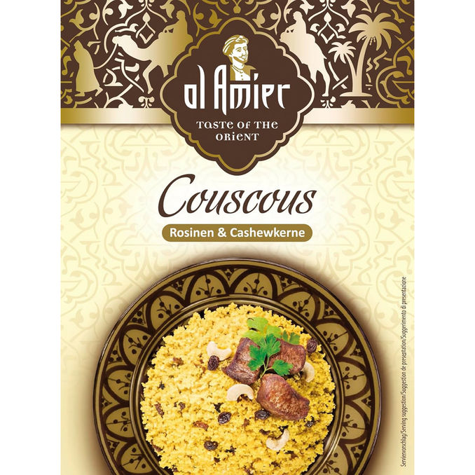 al Amier Couscous mit Rosinen