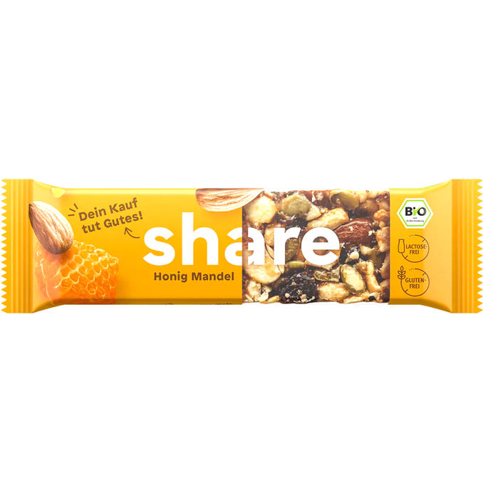 Share BIO Nussriegel Honig & Mandel