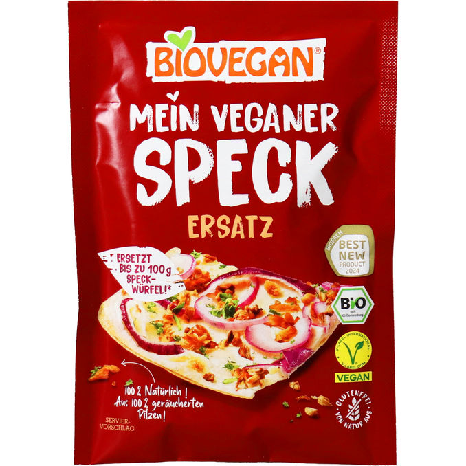 Biovegan Veganer Speck-Ersatz