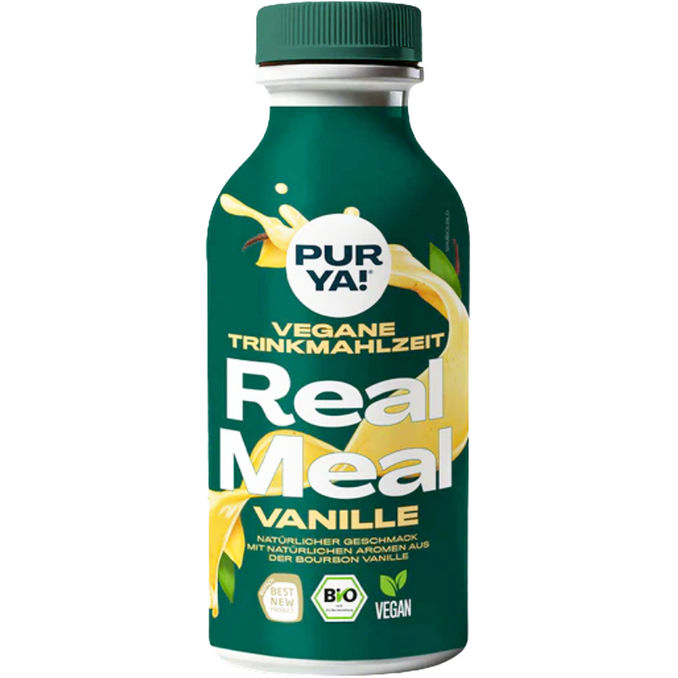 PURYA BIO Trinkmahlzeit Real Meal Vanille (EINWEG) zzgl. Pfand