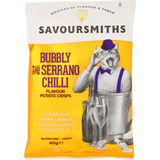 Savoursmiths Chips Bubbly & Serrano Chili