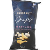 Weekend Snacks Gourmet Chips Creamy Aioli