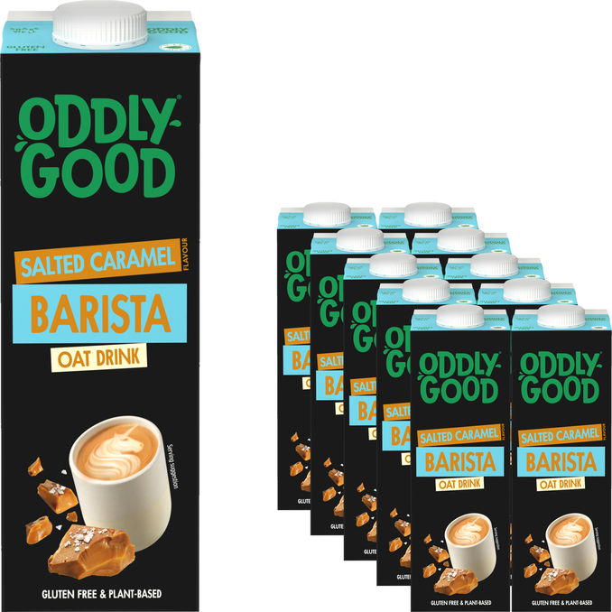 Oddlygood Salted Caramel Havredrik 10-pak