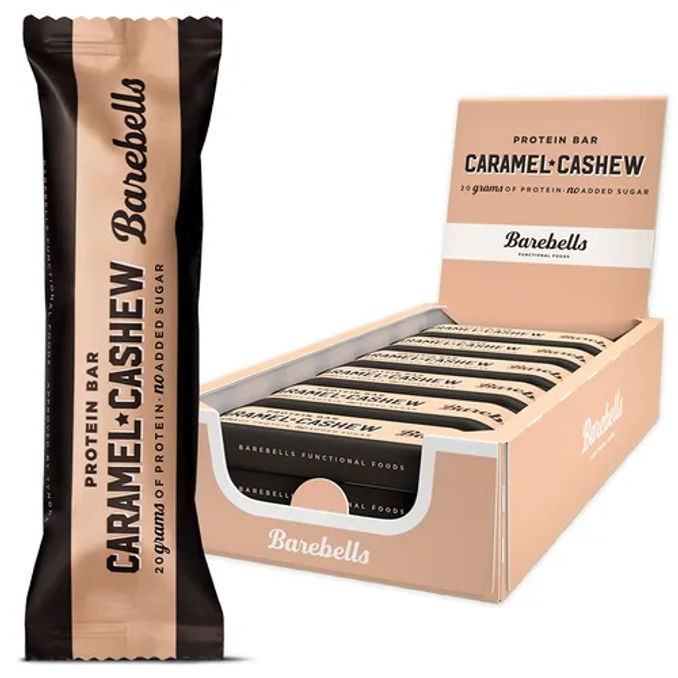 Barebells Proteinriegel Caramel Cashew, 12er Pack