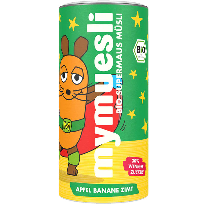 mymuesli BIO Müsli Apfel-Banane Die Maus