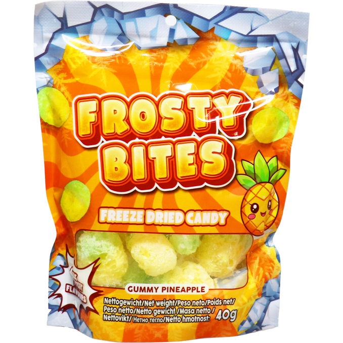 Frosty Bites Gefriergetrocknete Bites Ananas