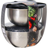 Via Chassé Metallschalen, 2er Set