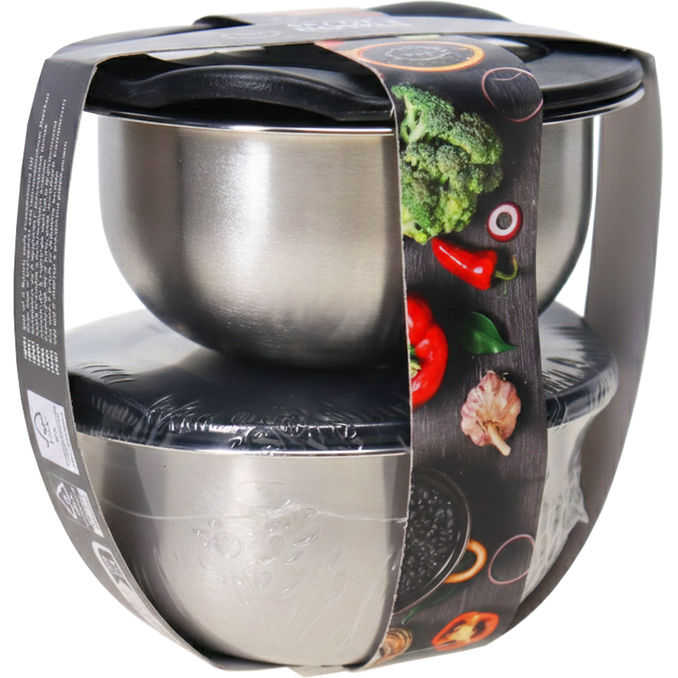 Via Chassé Metallschalen, 2er Set