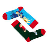 Svensk husman Alfons Åberg Strømper Juletema 36-40