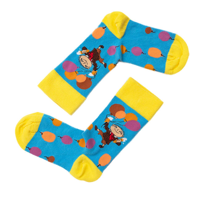 Svensk husman Strumpor Alfons Ballonger Stl. 31-34