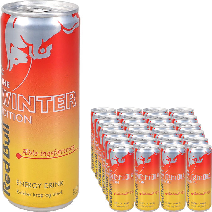 Red Bull Winter Edition Æble- og Ingefær 24-pak