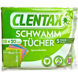 CLENTAX Schwammtücher, 5er Pack