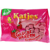 Katjes Glücks Herzen Erdbeerliebe 