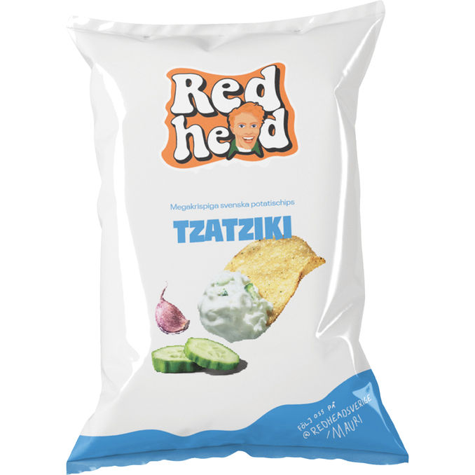 Redhead Chips Tzatziki